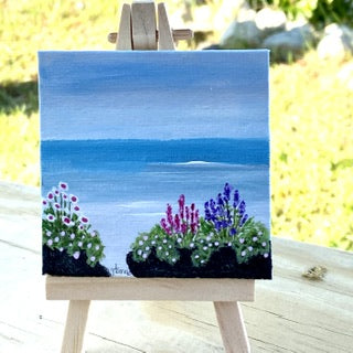 Canvas and Easel, For Yard Decor, Yard Card
