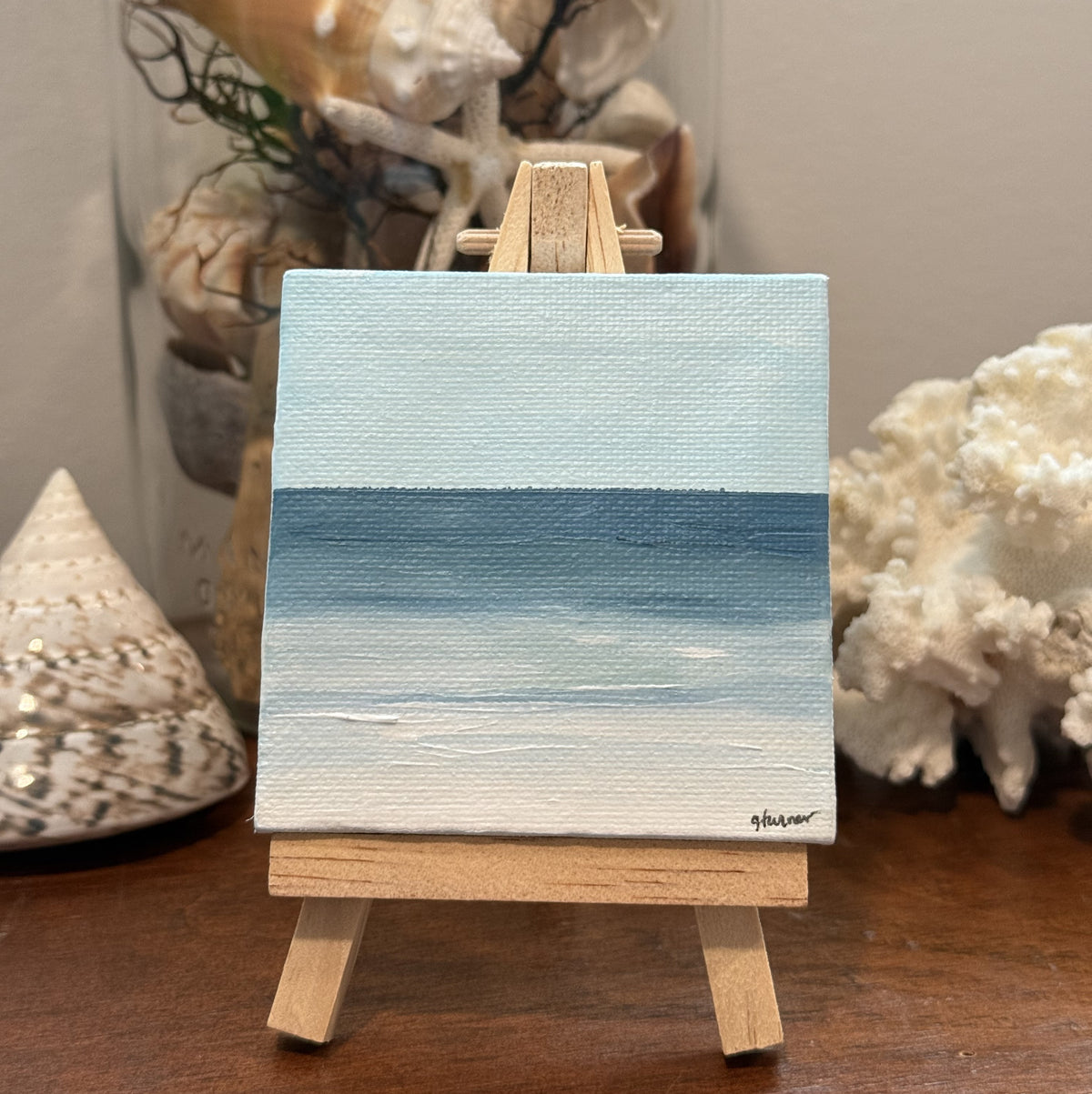 Indigo Sea ~ Acrylic Oceanscape