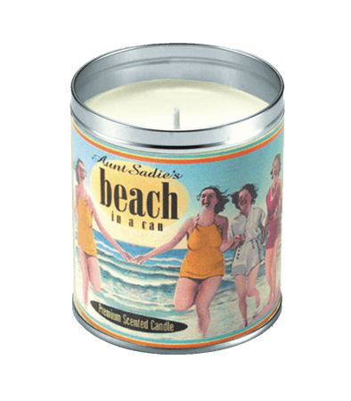 Beach-in-a-Can Tropical Scent Candle by Aunt Sadie's