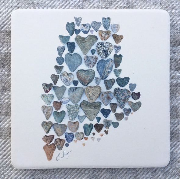 Stone Coasters by Love Rocks Me