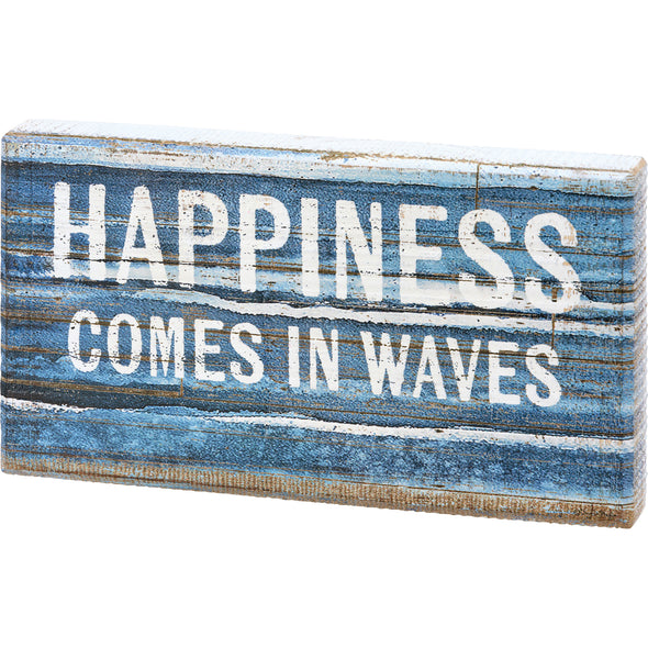Happiness Box Sign