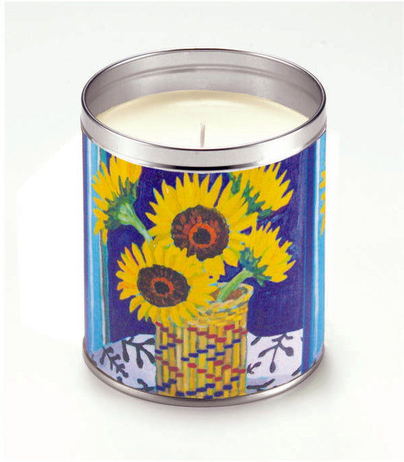 Sunflower Summer Orange Scent Candle by Aunt Sadie's